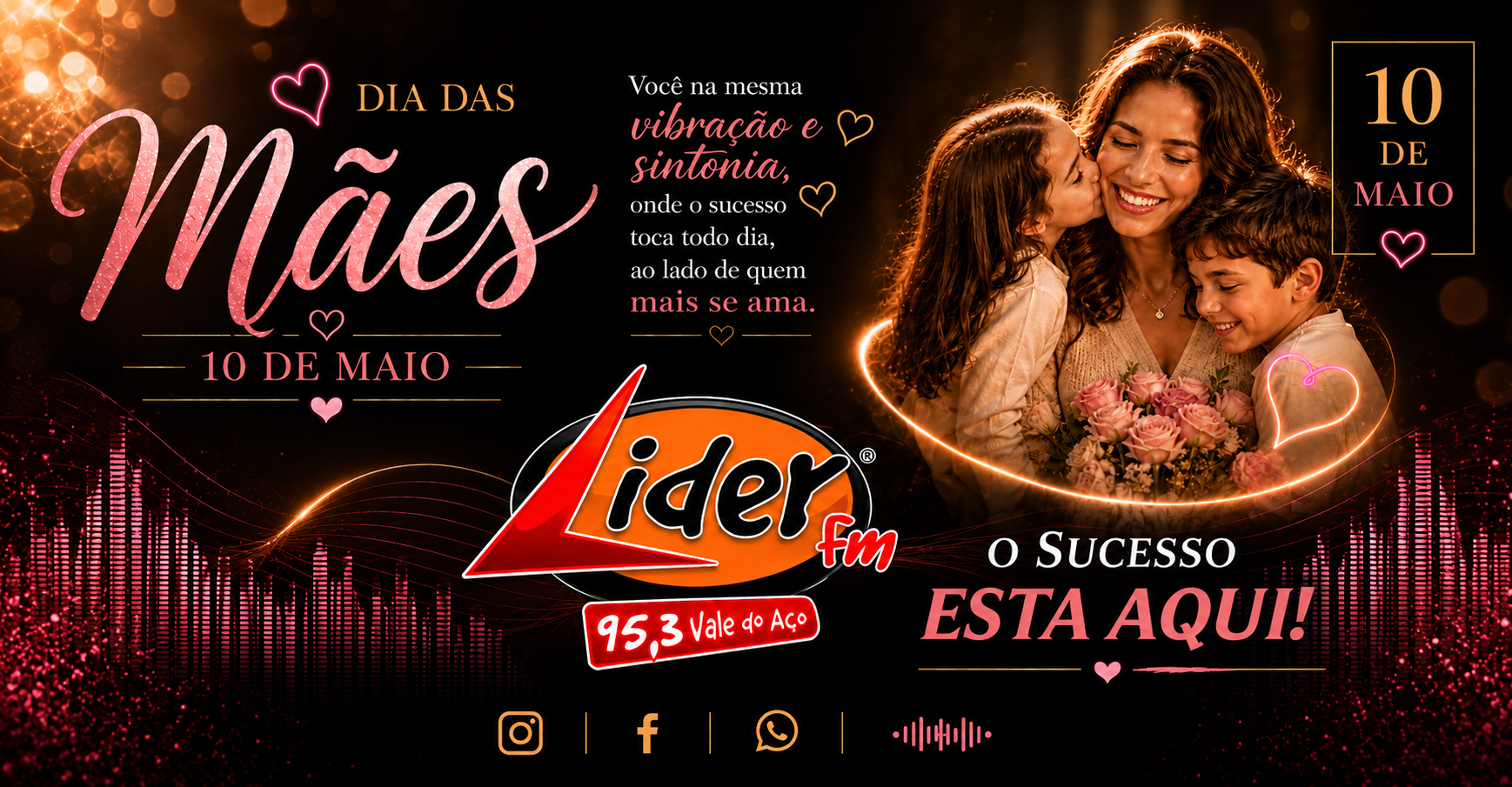 Feliz dia das Mães